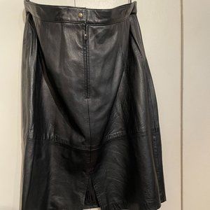 Leather Skirt